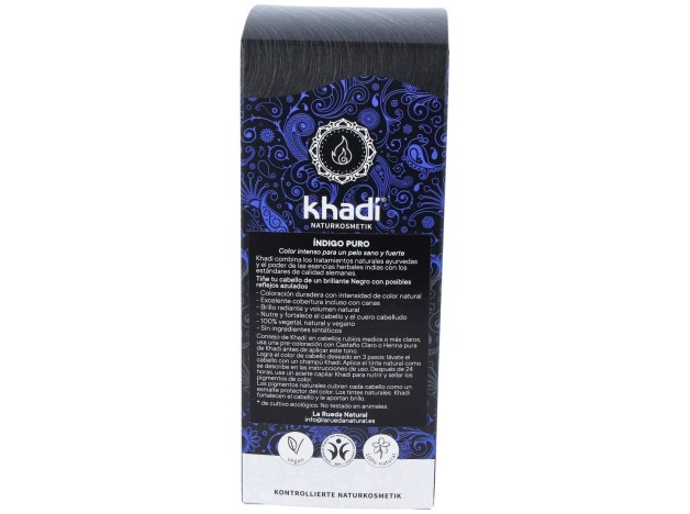Khadi Tinte Indigo Natural Polvo 100G