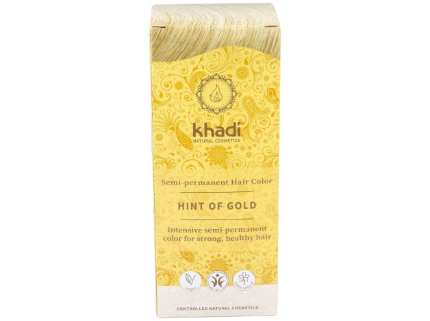 Khadi Hint Of Gold Tinte Rubio Dorado 100%...