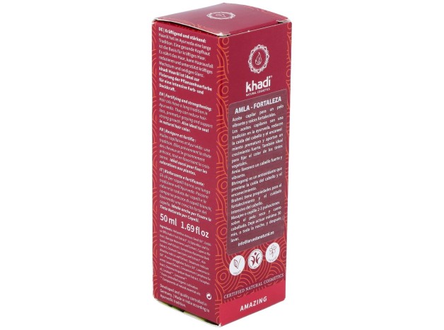 Khadi Amla Aceite Fortalecedor Capilar Brillo 50Ml