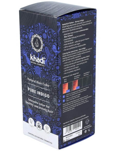 Khadi Tinte Indigo Natural Polvo 100G