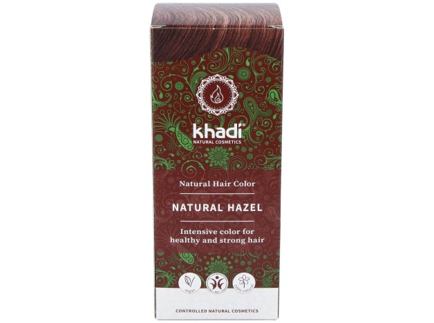 Khadi Tinte Castaño Avellana 100% Vegetal 100G