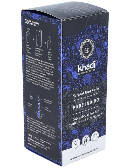 Khadi Tinte Indigo Natural Polvo 100G