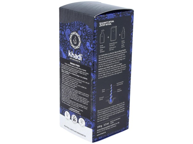 Khadi Tinte Indigo Natural Polvo 100G