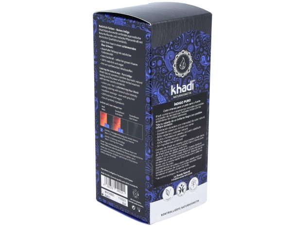 Khadi Tinte Indigo Natural Polvo 100G