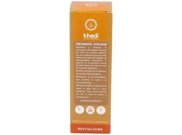 Aceite Capilar Vitalidad Crecimiento Anticaida 50M