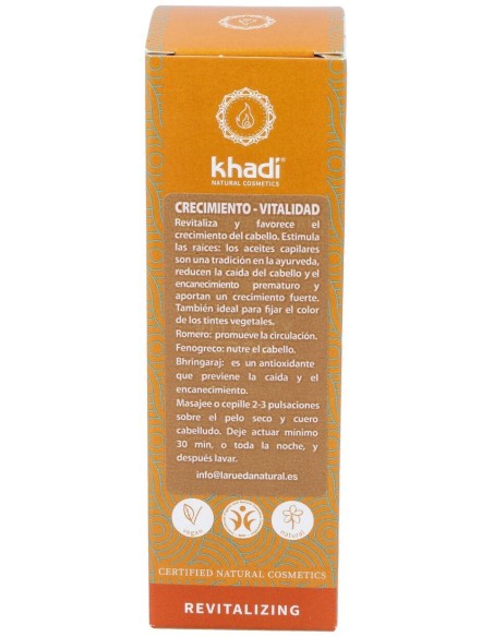 Aceite Capilar Vitalidad Crecimiento Anticaida 50M