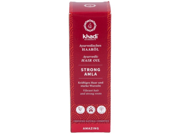 Khadi Amla Aceite Fortalecedor Capilar Brillo 50Ml