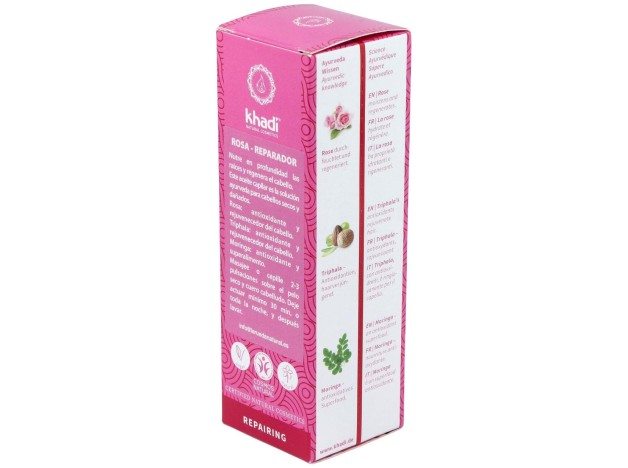 Aceite Capilar Rosa Reparador Cabello Dañado 50Ml.