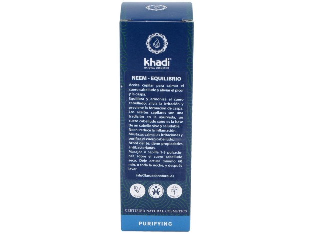 Aceite Capilar Neem Equilibra Cuero Cabelludo 50Ml