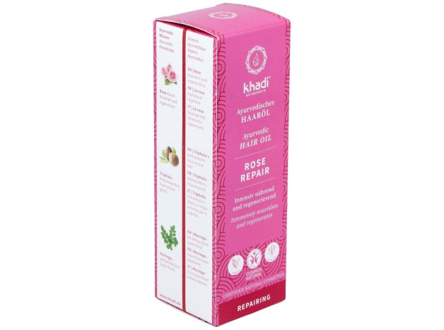 Aceite Capilar Rosa Reparador Cabello Dañado 50Ml.