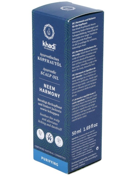 Aceite Capilar Neem Equilibra Cuero Cabelludo 50Ml