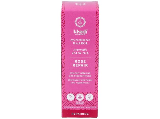 Aceite Capilar Rosa Reparador Cabello Dañado 50Ml.