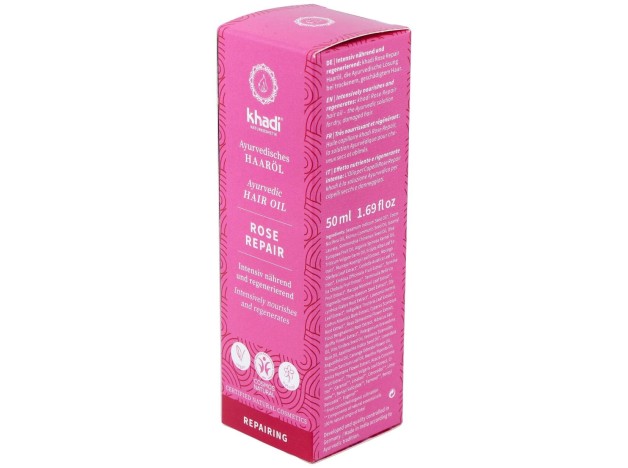 Aceite Capilar Rosa Reparador Cabello Dañado 50Ml.
