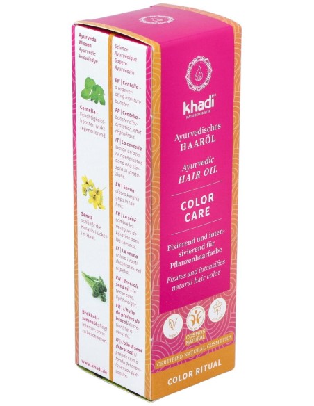 Khadi Aceite Capilar Cuidado Color 50Ml