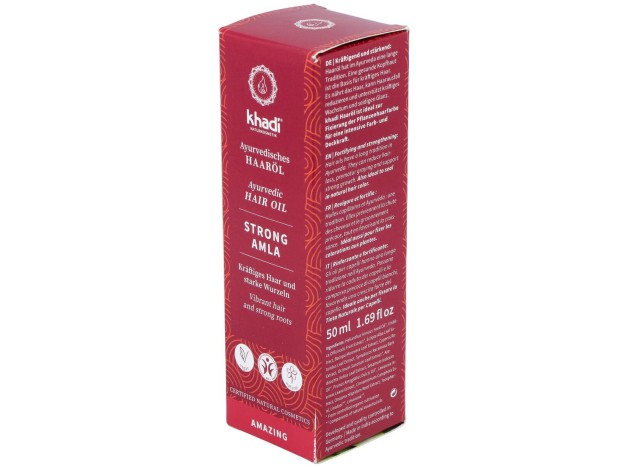 Khadi Amla Aceite Fortalecedor Capilar Brillo 50Ml