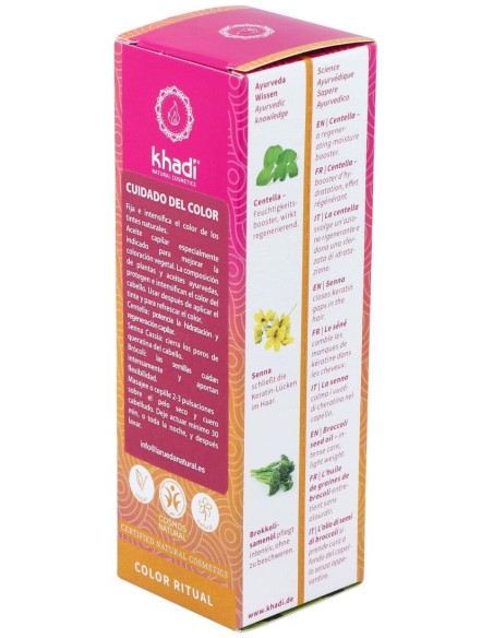 Khadi Aceite Capilar Cuidado Color 50Ml