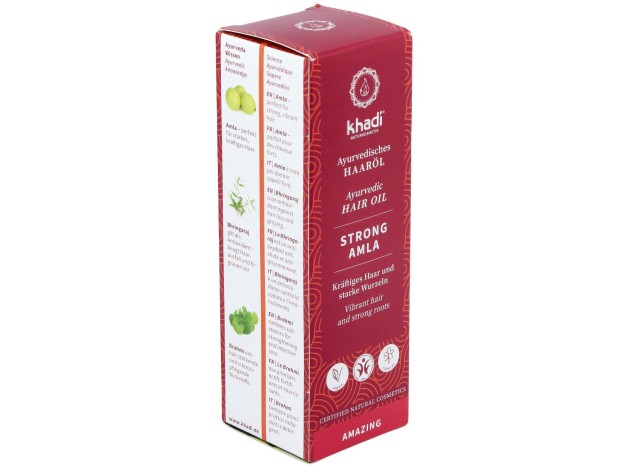 Khadi Amla Aceite Fortalecedor Capilar Brillo 50Ml