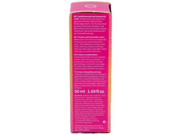 Khadi Aceite Capilar Cuidado Color 50Ml