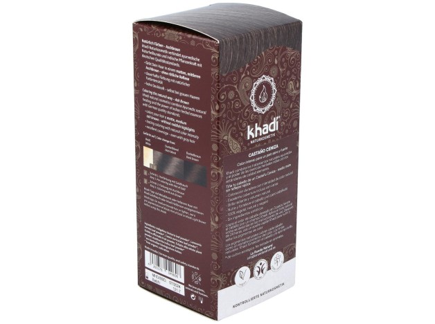 Khadi Tinte Castaño Ceniza 100% Vege 100G