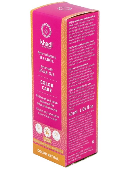 Khadi Aceite Capilar Cuidado Color 50Ml