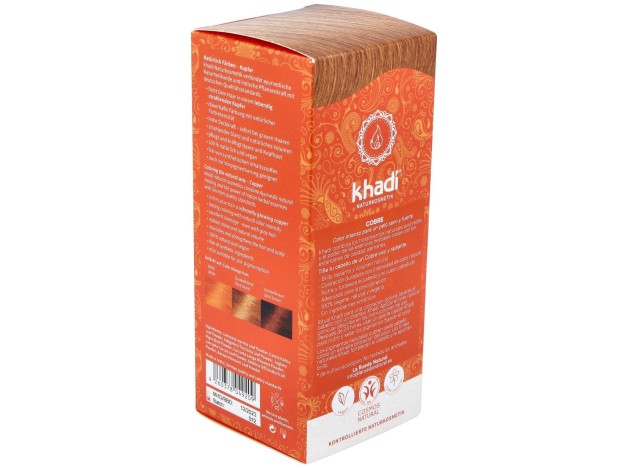 Khadi Herbal Color Cobre Brillante Rubio Y...