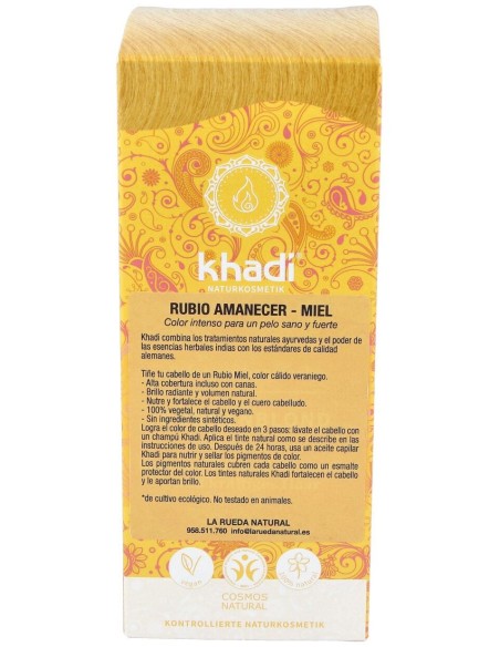 Tinte Herbal Color Amanecer-Miel (Sunrise) 100Gr.
