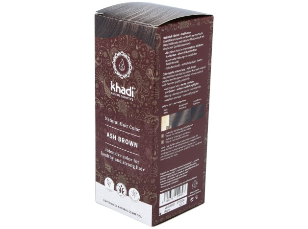 Khadi Tinte Castaño Ceniza 100% Vege 100G