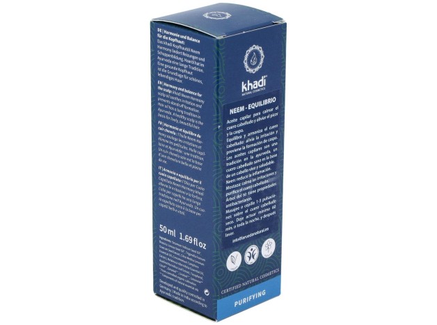 Aceite Capilar Neem Equilibra Cuero Cabelludo 50Ml