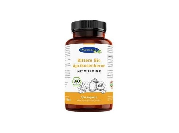 Bittere Bio Aprikosenkerner Sem Albaricoque 160Cap