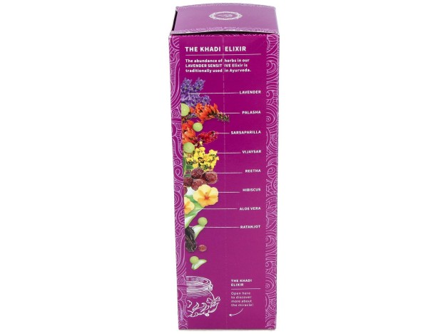 Khadi Champú De Lavanda Para Cabellos Delicados...