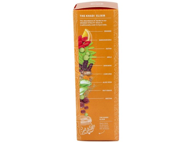Khadi Champú Vitalidad Naranja 200Ml