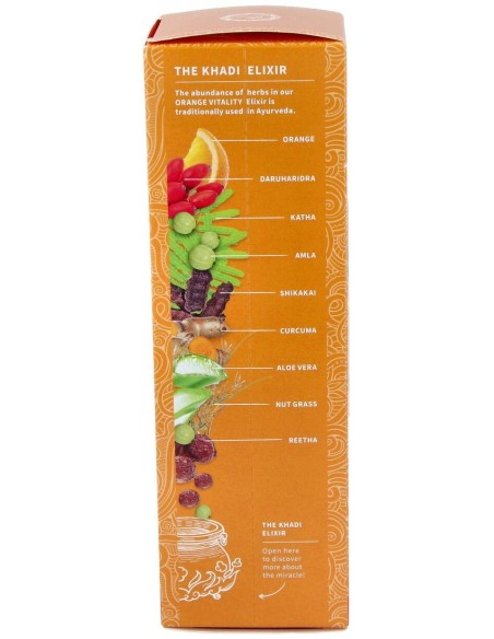 Khadi Champú Vitalidad Naranja 200Ml