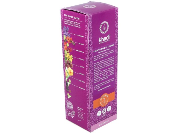 Khadi Champú De Lavanda Para Cabellos Delicados...