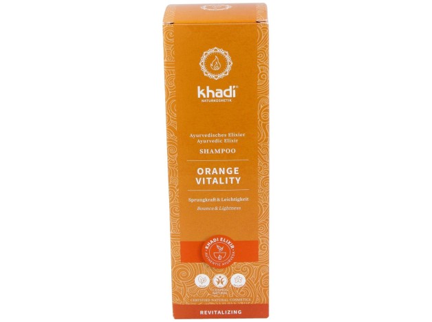 Khadi Champú Vitalidad Naranja 200Ml