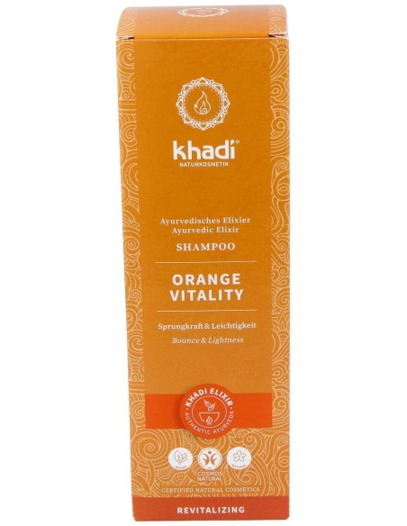 Khadi Champú Vitalidad Naranja 200Ml
