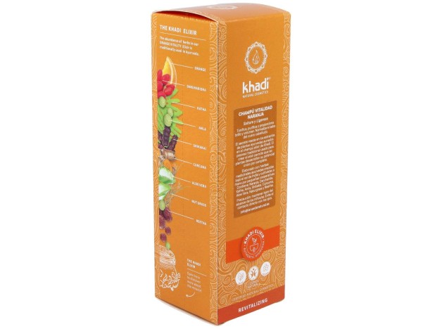 Khadi Champú Vitalidad Naranja 200Ml