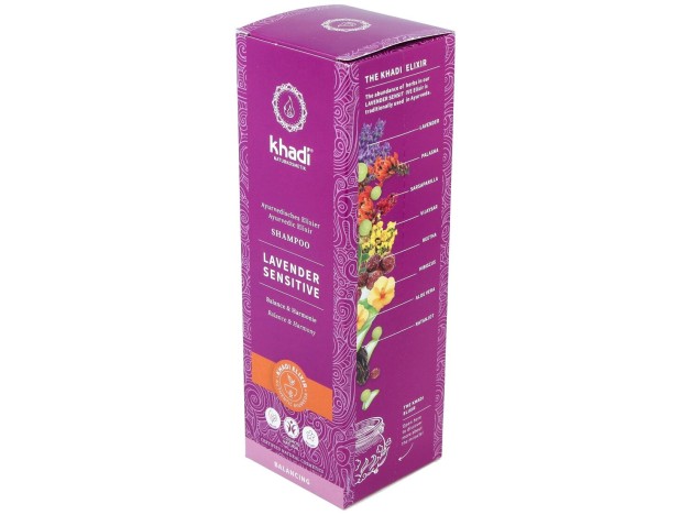 Khadi Champú De Lavanda Para Cabellos Delicados...