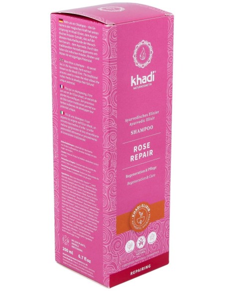 Khadi Shampoo Rose Repair 200Ml