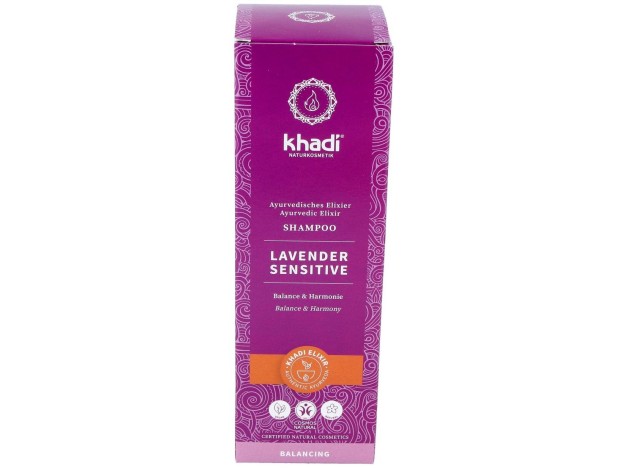 Khadi Champú De Lavanda Para Cabellos Delicados...