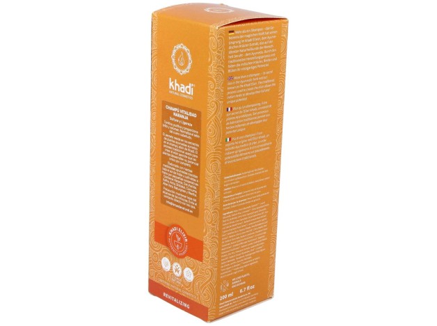 Khadi Champú Vitalidad Naranja 200Ml