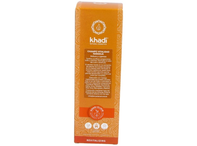 Khadi Champú Vitalidad Naranja 200Ml