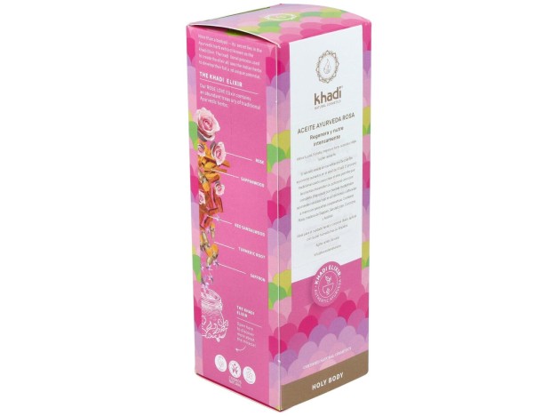 Aceite Elixir Ayurveda Rosa Regenerante 100Ml.