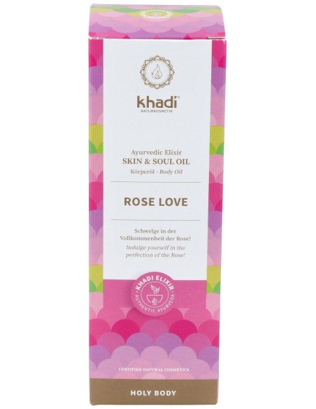 Aceite Elixir Ayurveda Rosa Regenerante 100Ml.