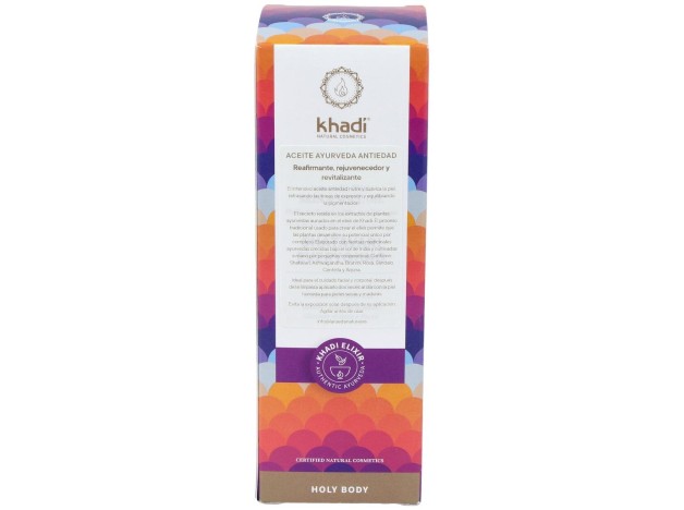 Khadi Aceite Elixir Ayurveda Anti Edad...