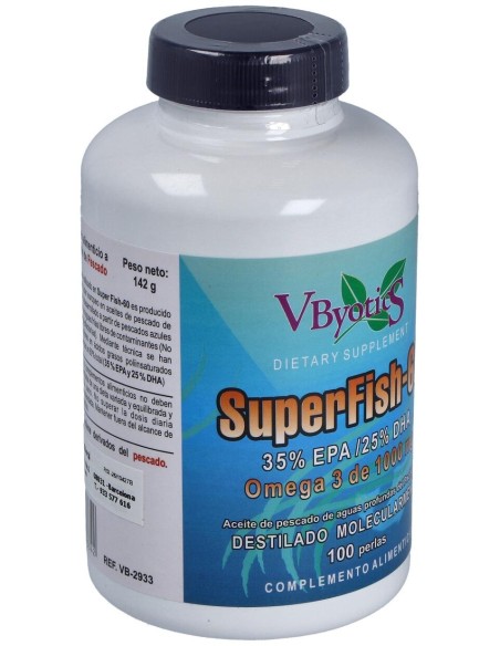 Vbyotics Superfish 60 Epa 35%-Dha 25% 100Caps
