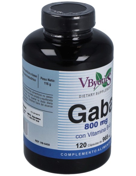 Vbyotics Gaba 120 Perlas