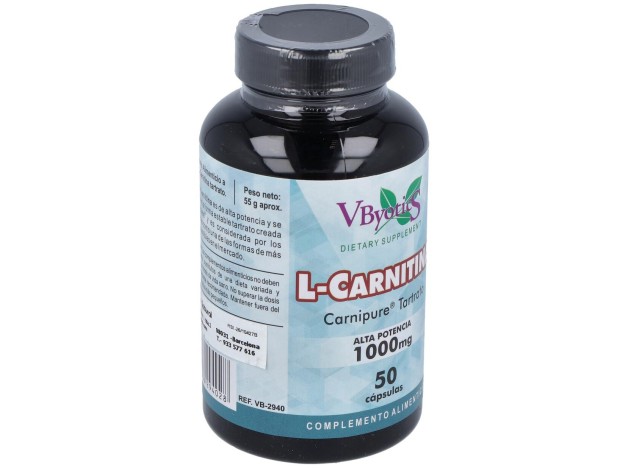 Vbyotics L-Carnitina Carnipure 1000Mg 50 Caps