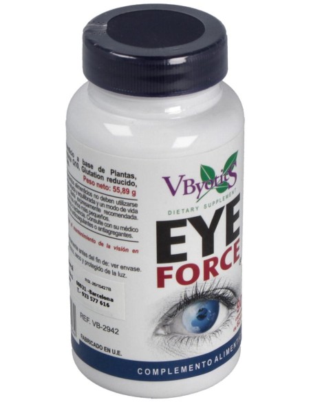 Vbyotics Eye Force Fórmula Antioxidantes Visión 90Caps