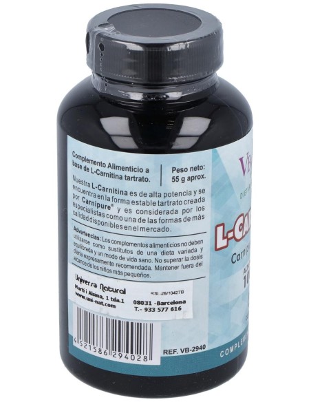 Vbyotics L-Carnitina Carnipure 1000Mg 50 Caps
