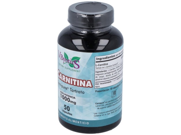 Vbyotics L-Carnitina Carnipure 1000Mg 50 Caps